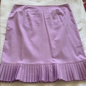 Purple Dress Skirt w/ruffle